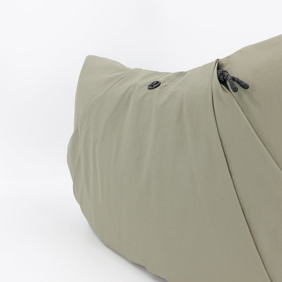 Lululemon Pleated Shoulder Bag 10L Grey Sage - Picture 8 of 12